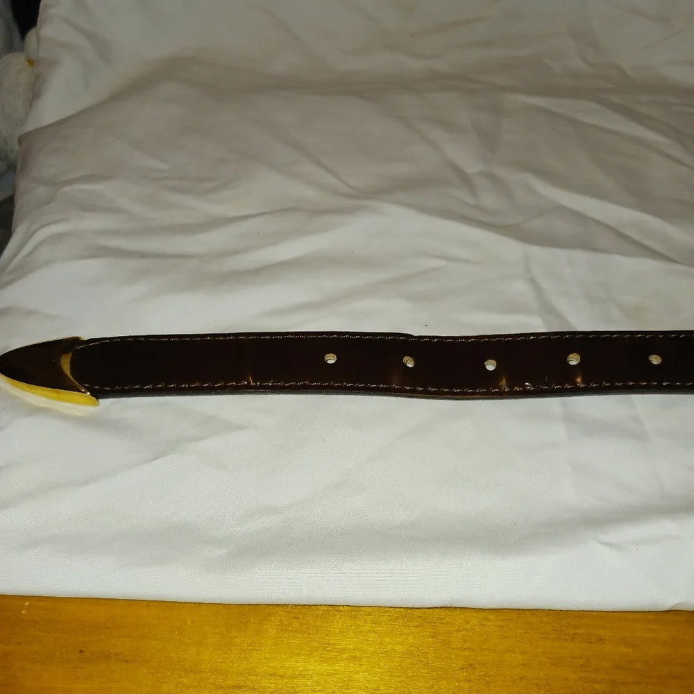 Leatherock Inc. 1994 Vtg Brown Belt -San Diego, USA # 8803